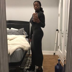 Susana Monaco Heather Gray Maxi Dress